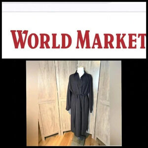 World Market women button down dress